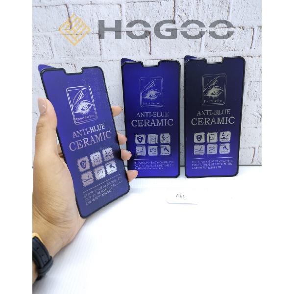 TEMPERED GLASS CERAMIC ANTI BLUE MATTE OPPO RENO 2 2F 2Z 3 PRO 4 5 6 F 7 Z A12 S 2020  A3S A5S A52 A53S A55 A59 A7 A72 A73 A74 A76 A91 A92 A93 A94 A95 A96 4G 5G 2020 F1S F11 F15 F17 F19 F19 F5 F7 F9 PRO PLUS R17 K3