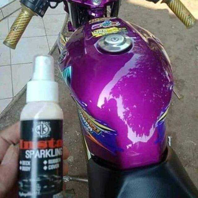 Penghilang Baret Rubbing Compound &amp; Insta Sparkling/ Pengkilap Motor/Pengkilap Mobil