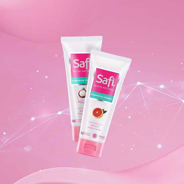 SAFI WHITE NATURAL BRIGHTENING CLEANSER 50GR &amp; 100GR