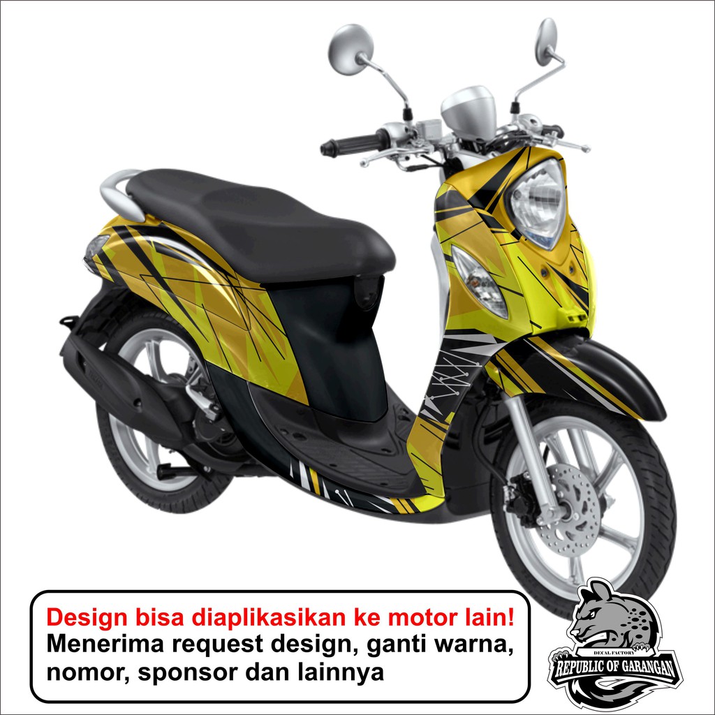 Stiker Fino Decal Full Body Fino Premium abstrack