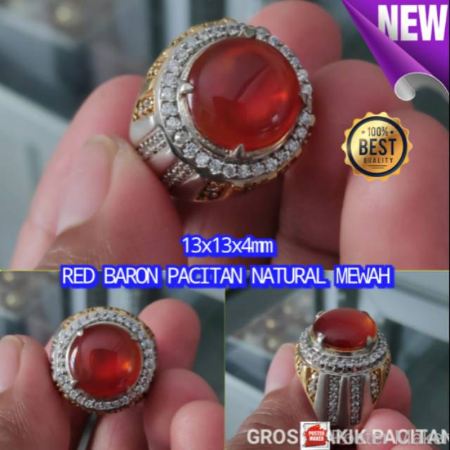 ‌RED BARON PACITAN NATURAL KRISTAL ENCER