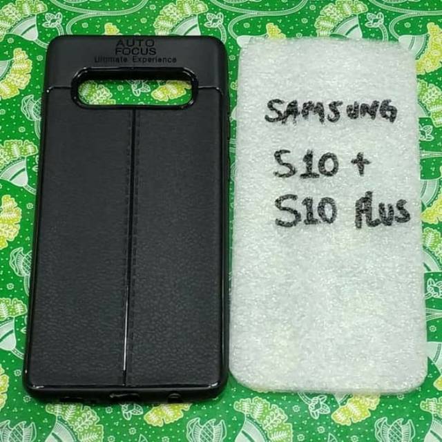 auto focus samsung S10 plus Samsung S10+ silikon karet hitam soft case karet s10 plus s10+