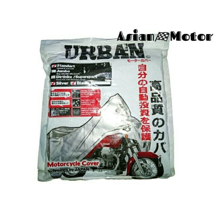 Sarung Selimut Motor Urban Standar Waterproof Anti Air Cover Motor Urban Tebal Ukuran Standar Water Proof Original