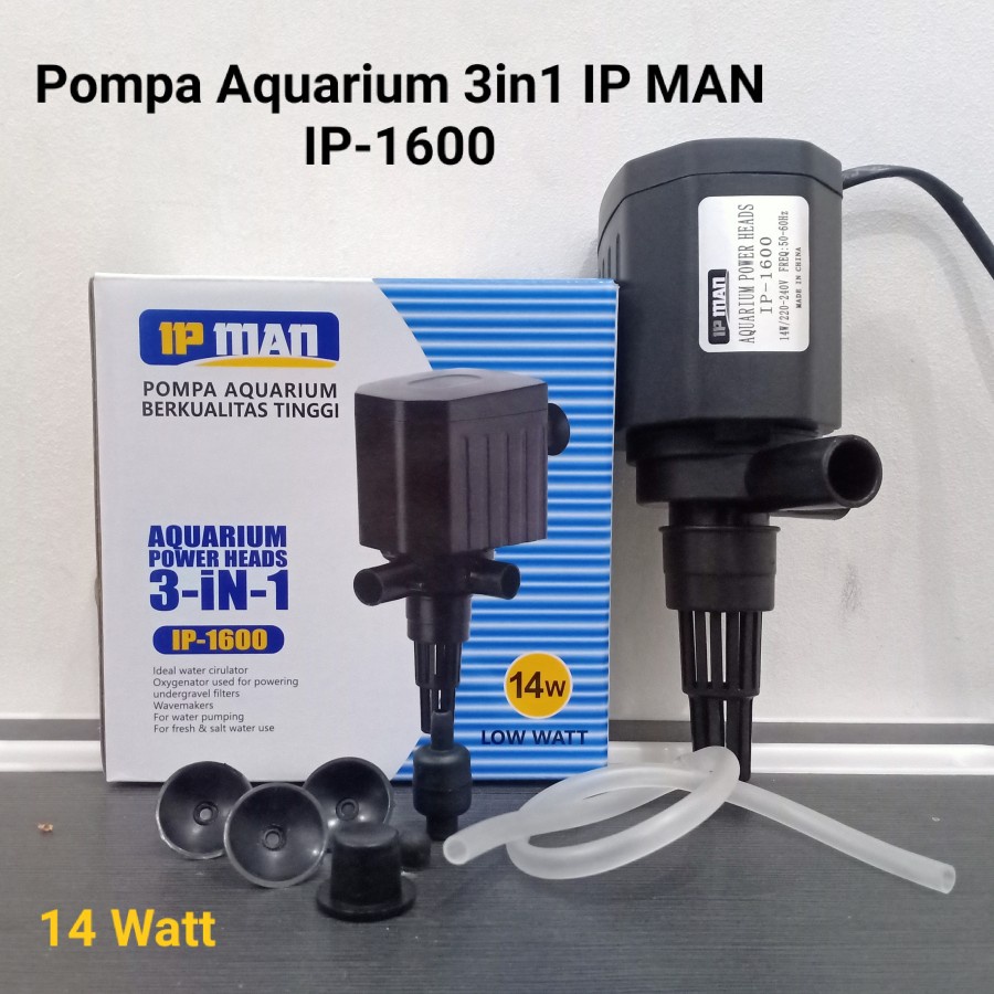 IPMAN 1600 Pompa Aquarium Celup Power Head IP-1600 IPMAN1600 IP MAN