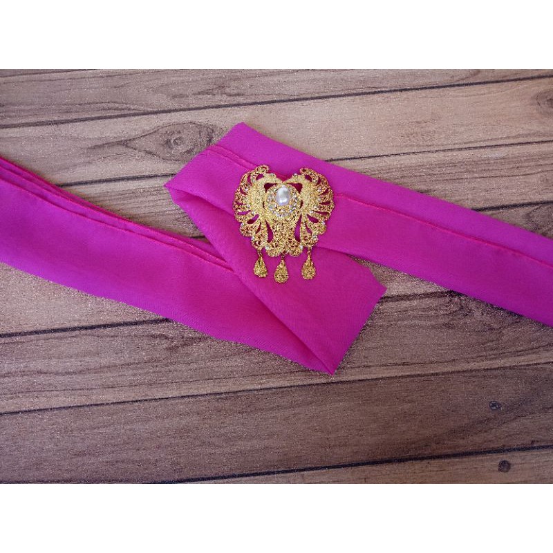 senteng atau selendang sifon-Pink