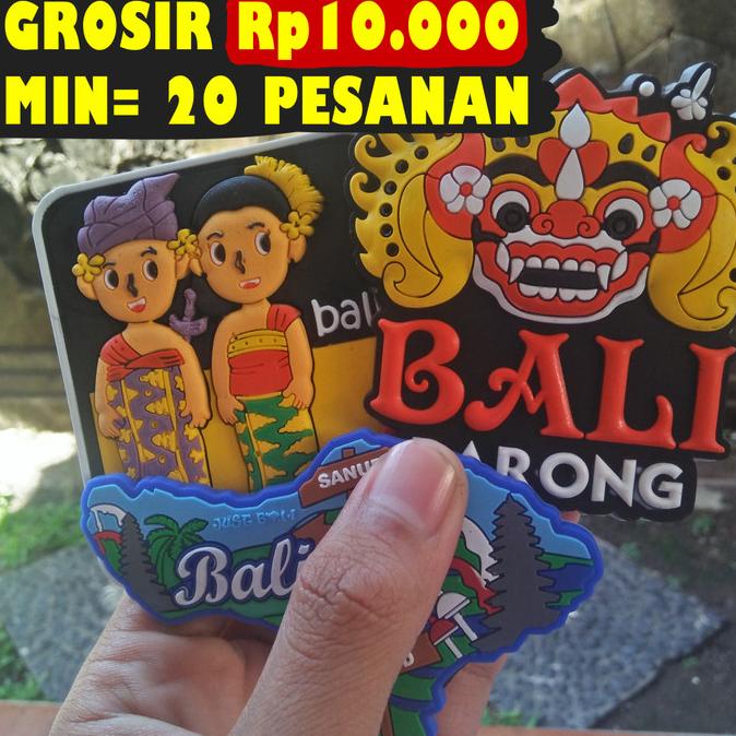 #####] MAGNET KULKAS/MAGNET KARET/TEMPELAN/BALI/MAGNET BARONG/MAGNET HIAS