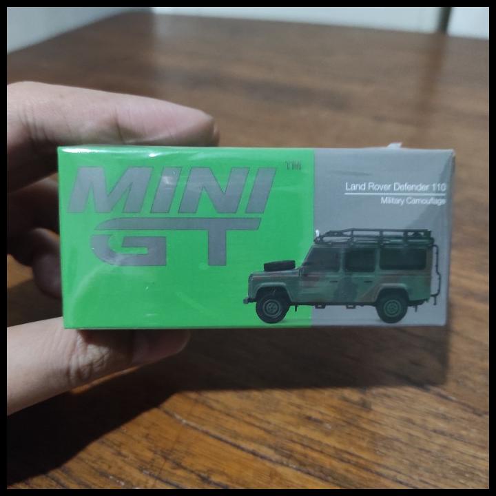 Mini Gt 237 Land Rover Defender 110 Military Camouflage