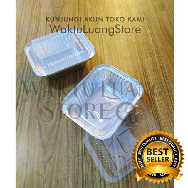 WADAH ALUMINIUM FOIL CUP TRAY P 435 - 500 ML stara  BX 2551 P435 P-435 BX2551 oiv 450