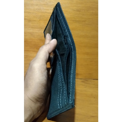 Dompet murah kulit sintetis lipat dua