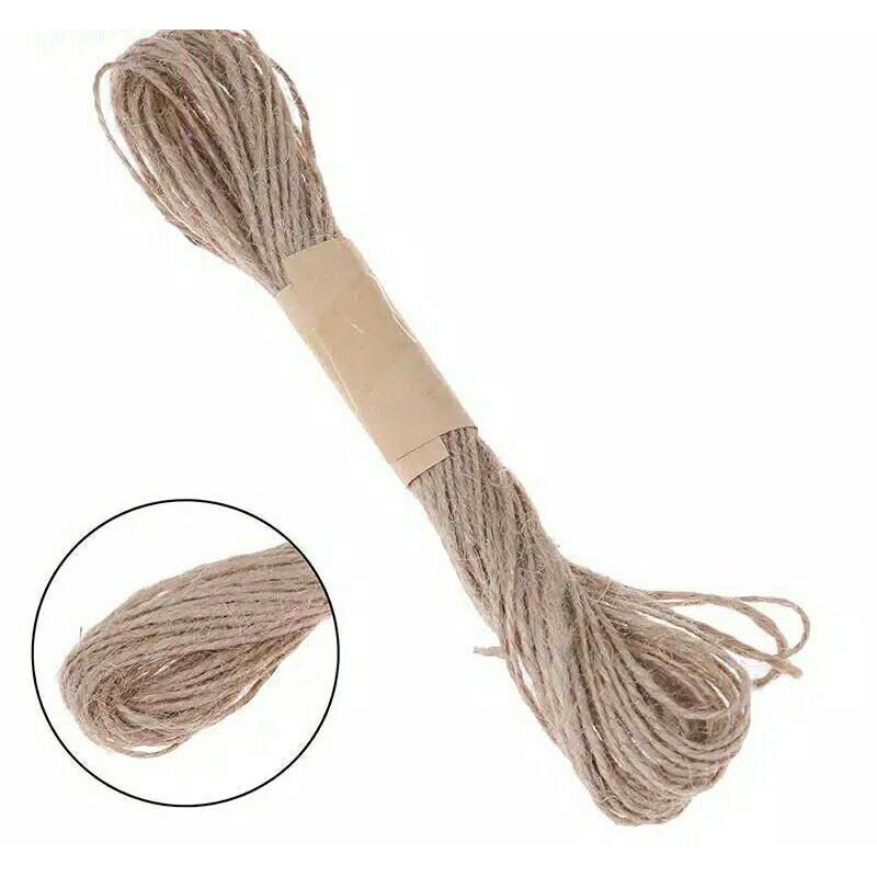 

JKTGROSIR.ID || Tali Rami Per Meter Retro Natural Handmade untuk Dekorasi DIY