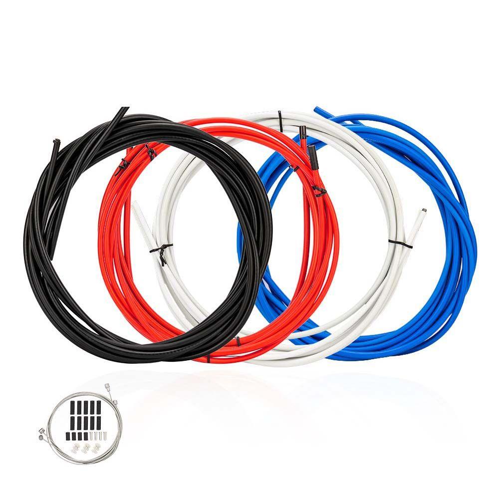 Lanfy Kabel Rem Sepeda Universal Sepeda Gunung Bersepeda Aksesoris Derailleur Garis Rem Control Line Cable Hose Kabel Set Suku Cadang Sepeda Housing Line Hose