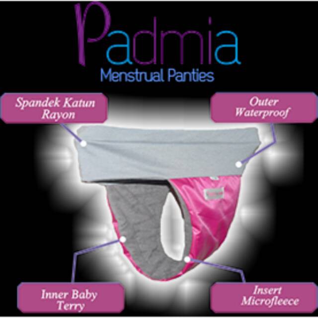 Promo Menspad Padmia   Pembalut kain   Pemblut kain cuci ulang   pembalut sehat Berkualitas