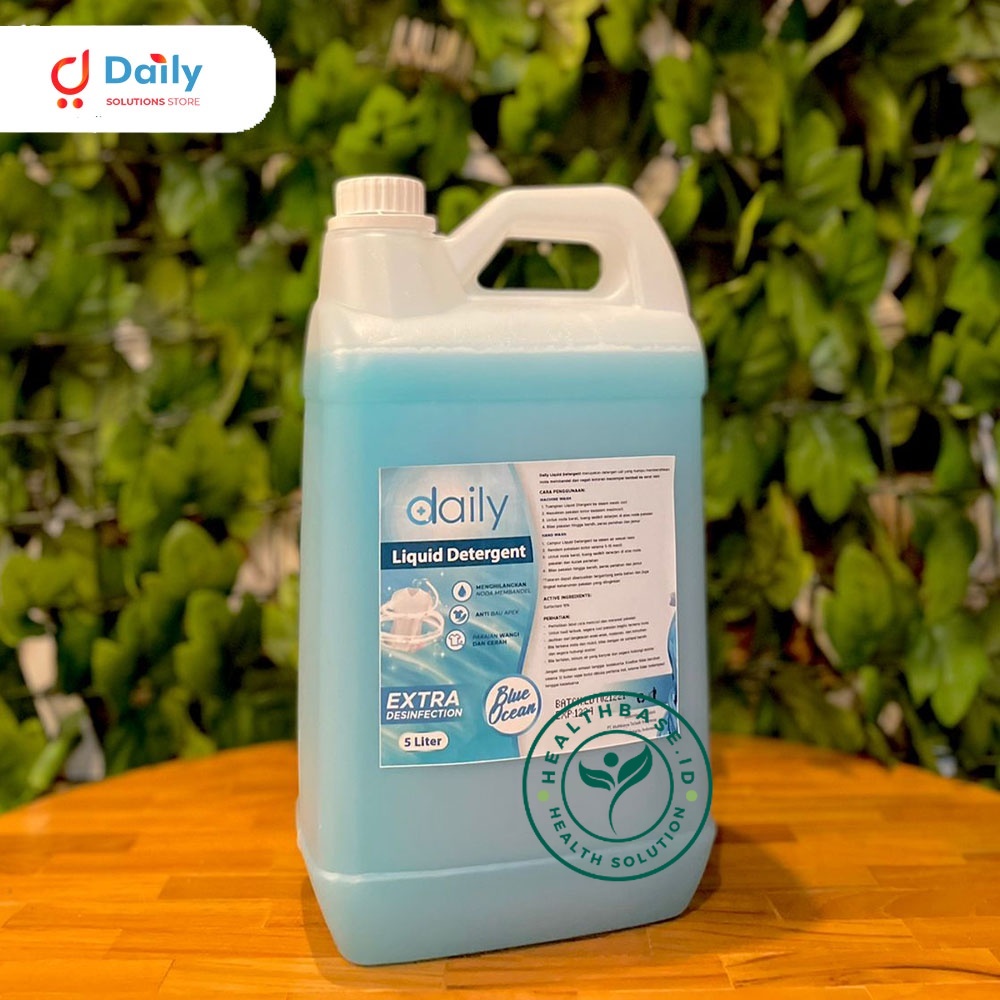 DETERJEN CAIR PREMIUM LIQUID LAUNDRY DETERGENT 5 LITER | PEMBERSIH NODA DAN PENCERAH PAKAIAN