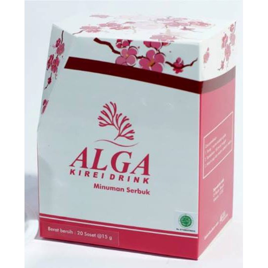 Alga Tea Collagen ASLI isi 20 sachet