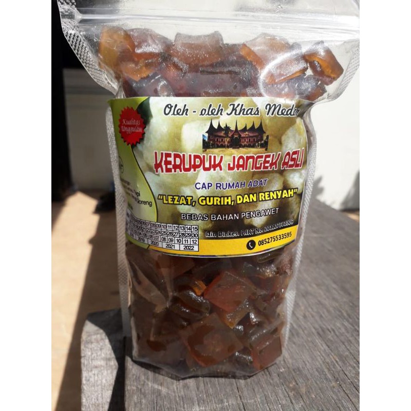 

kerupuk jangek/kulit sapi mentah (siap goreng)