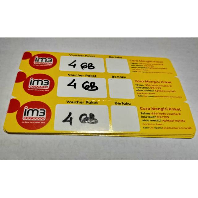 Voucher indosat freedom 5,5 gb