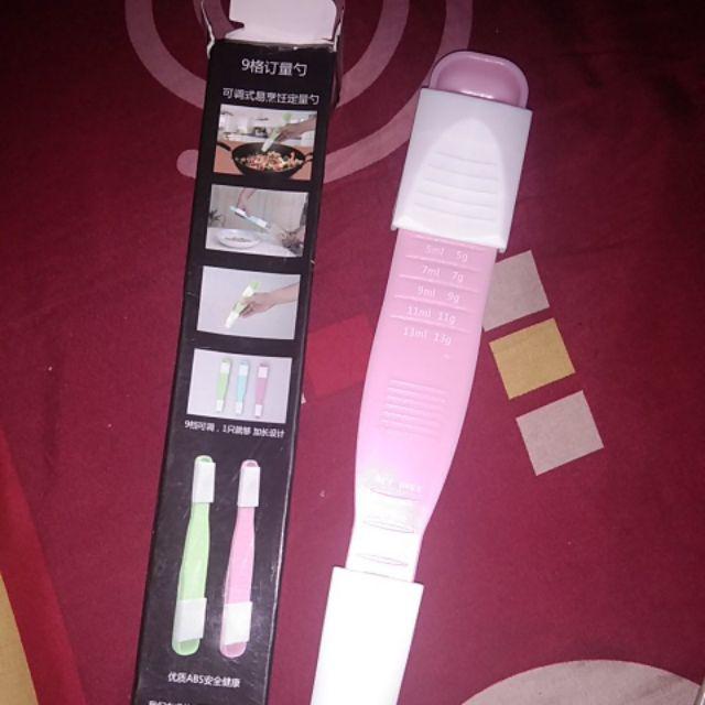 Sendok Takaran Geser / Sliding Measuring Spoon / Alat Takaran