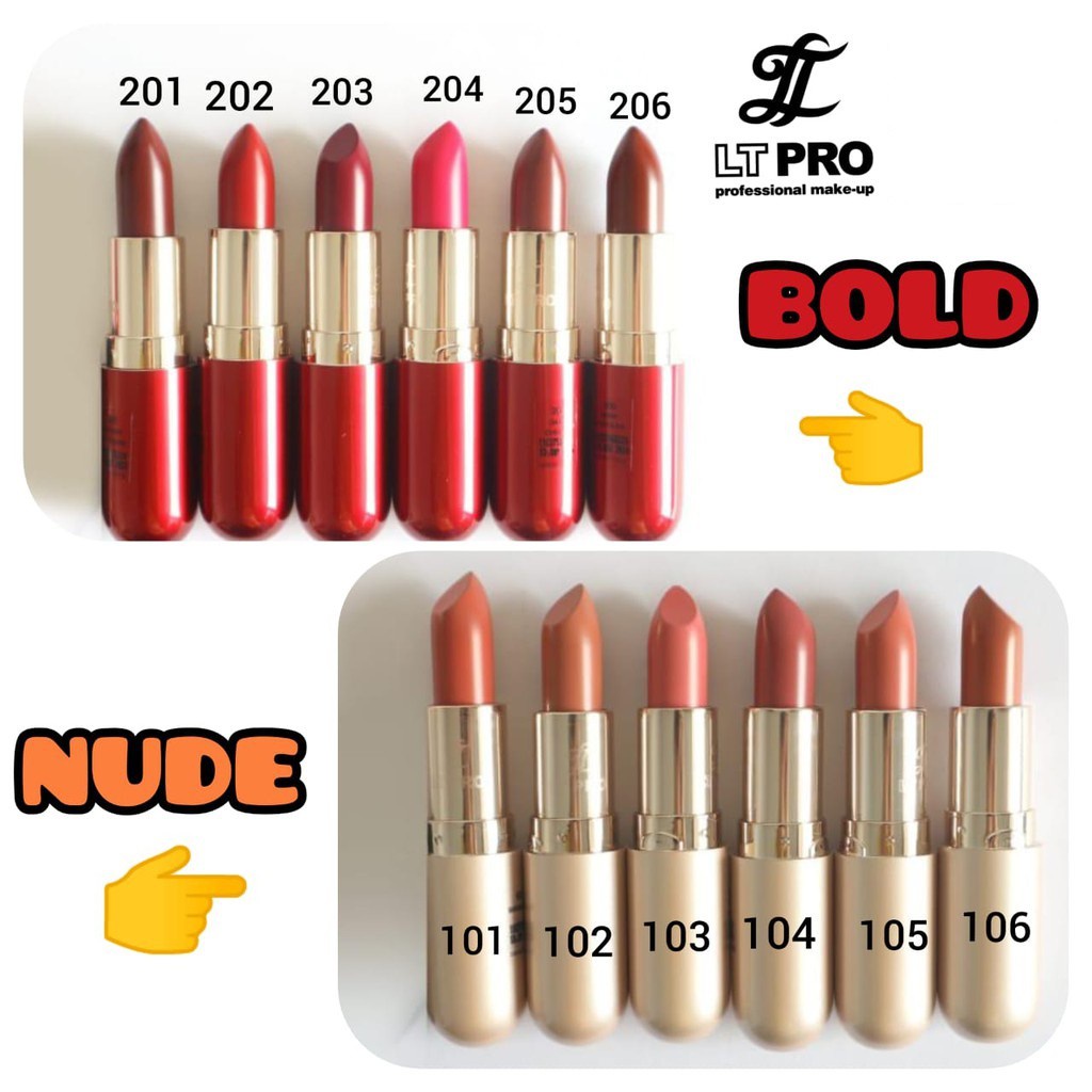 Lt Pro Lipstick Nude Series