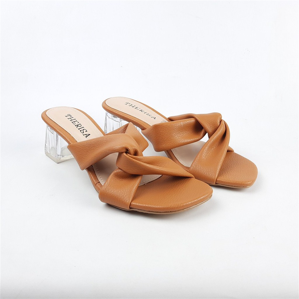 Sandal Wanita  Heels Kaca Therisa LZLZ.01 36-40