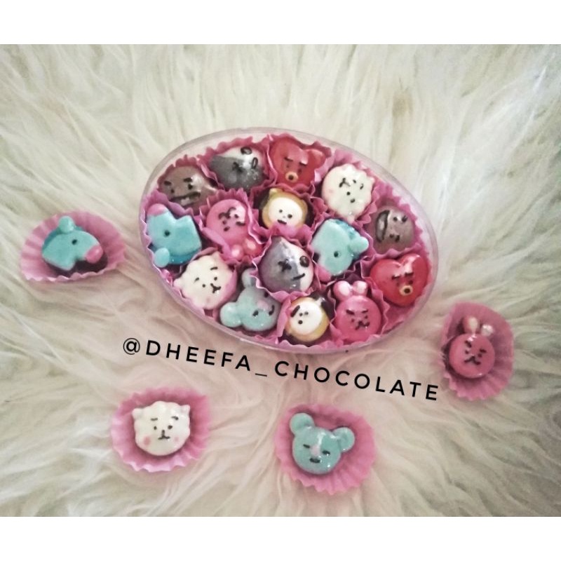 

cokelat karakter bt21 toples