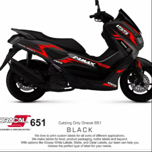 STIKER CUTING NMAX STRIPING MOTOR YAMAHA NMAX