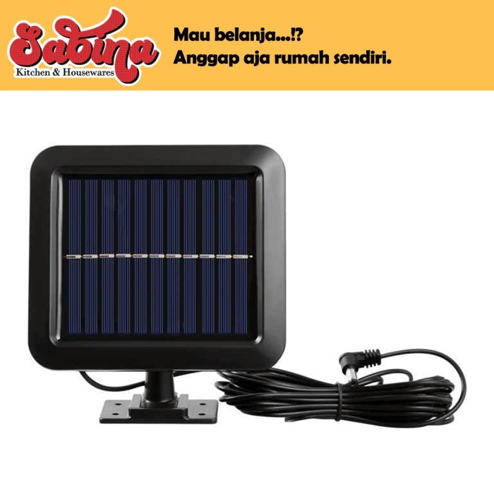 Lampu Taman Solar Sensor Gerak Outdoor COB 120 LED YuYiYuan