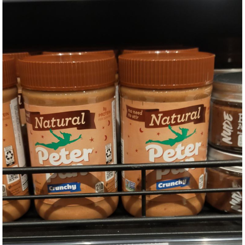 

Peterpan natural crunchy peanut butter selai kacang 462gr jam