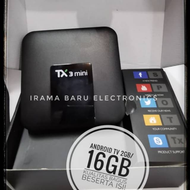 Android Tv Box TANIX TX 3 Mini 2gb/16gb Smart TV wifi