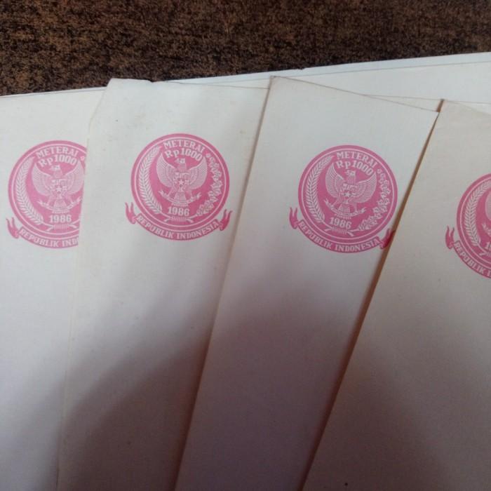 

Kertas Segel Tahun 1986 Kondisi Engkel