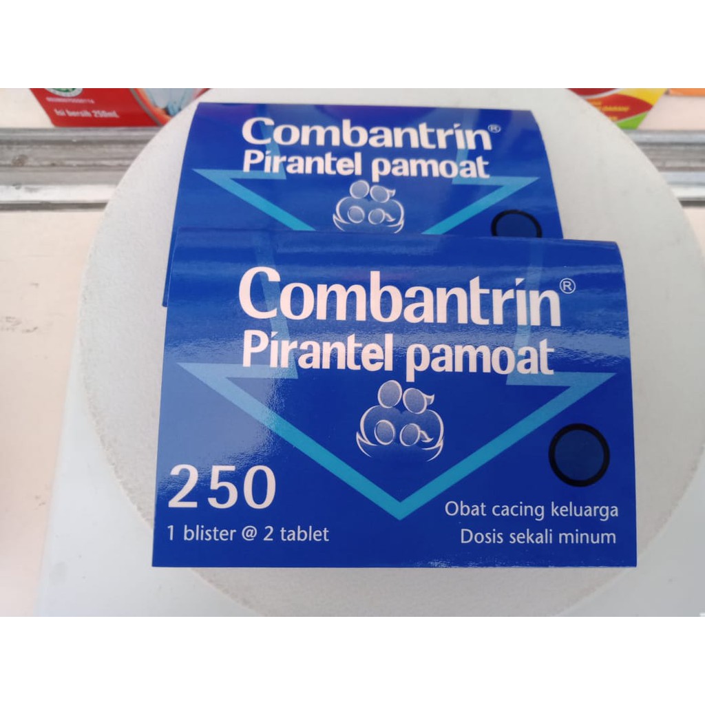 COMBANTRIN 250MG STRIP 2TAB DEWASA/Obat Cacing