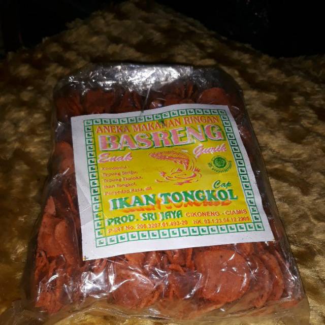 

Kerupuk basreng pedes pol