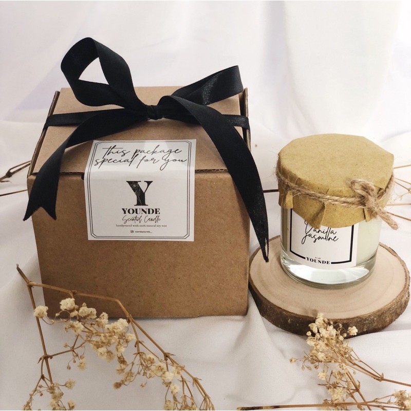 Gift Box Scented Candle | Hampers | Kado Wisuda | Kado Ulang Tahun | Souvenir