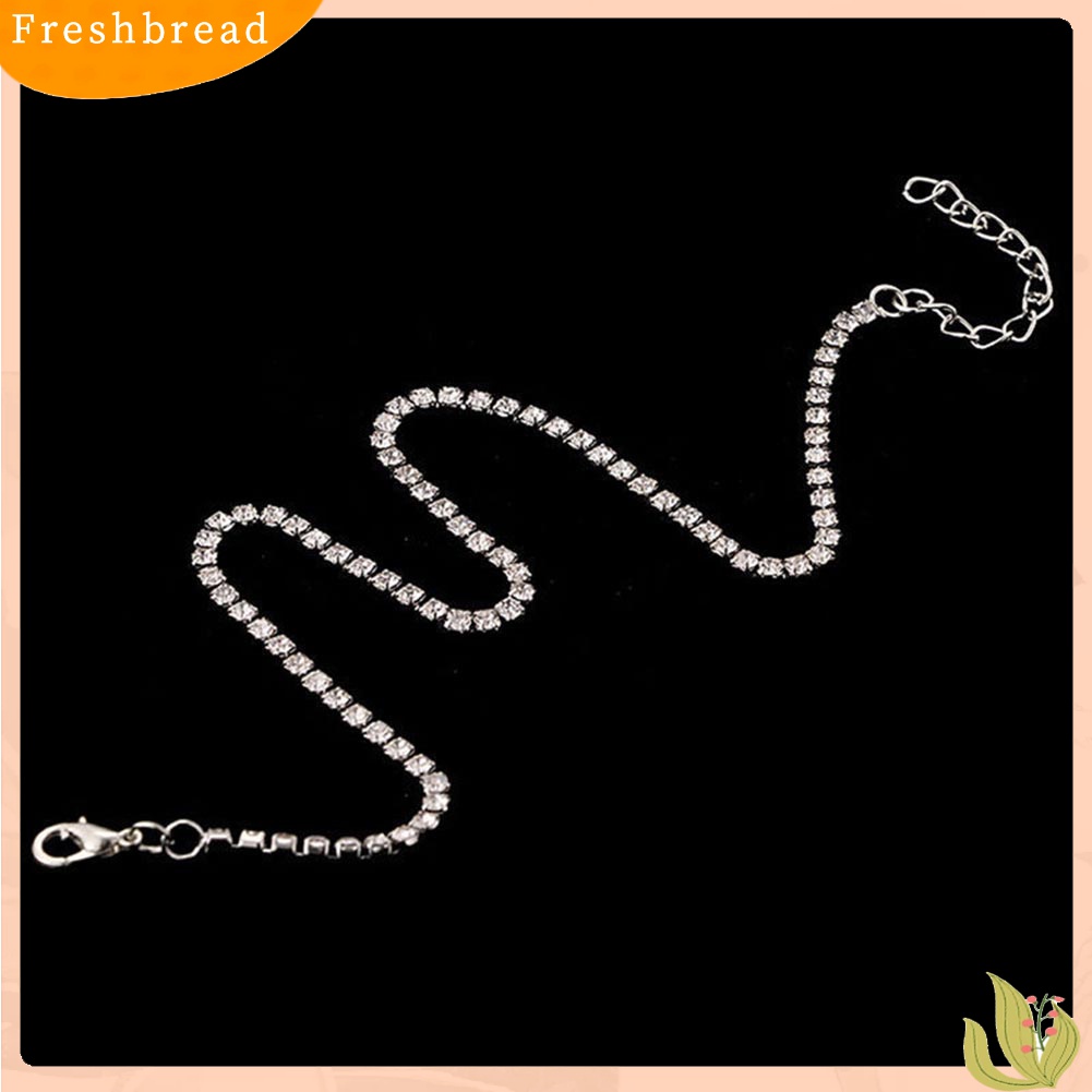 Fresh| Kalung Choker Berlian Imitasi Untuk Wanita