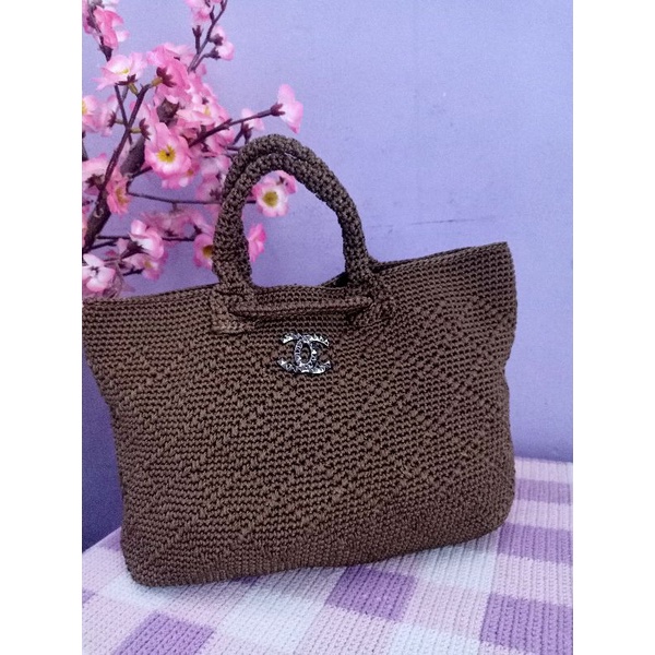 Tas Tote Rajut AlaChanel