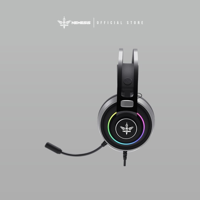 NYK AKKADIA HS E12 / HSE12 Headset Gaming 7.1 Surround With RGB