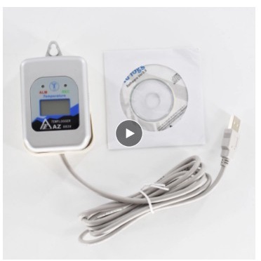 Digital Temperature Data Logger AZ8828S Temperature Recorder(With soft