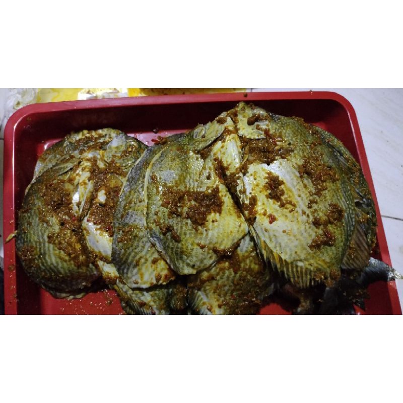 

IKAN LAUT BARONANG SEGER FROZEN BUMBU KUNING SIAP SAJI BAKAR DAN GORENG