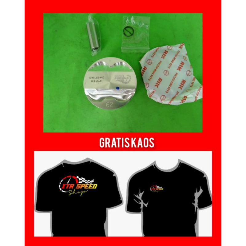 PISTON CASTING 57 60 62 63 65 68 JUPITER MX NEW OLD VIXION NVA NVL OLD R15V2 V1 XABRE NMAX AEROX R15VVA V3-7