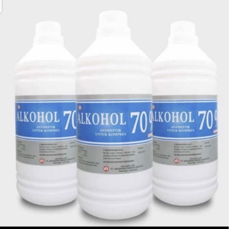 Alkohol 70%  Antiseptik 1 Liter