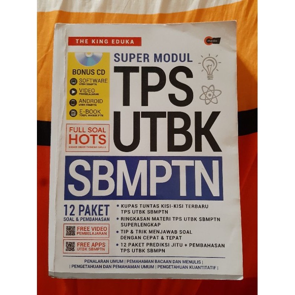 Preloved The King Eduka Super Modul TPS UTBK SBMPTN