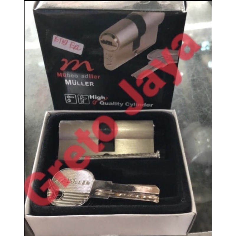 ( Muller ) Silinder Cylinder Cilinder Kunci Pintu Rumah Kayu Kuningan Muler
