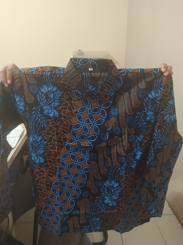 Batik Couple Tunik Kemeja Panjang