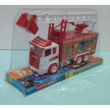 mainan truk pemadam dan crane jsp 2087 high quality plastik