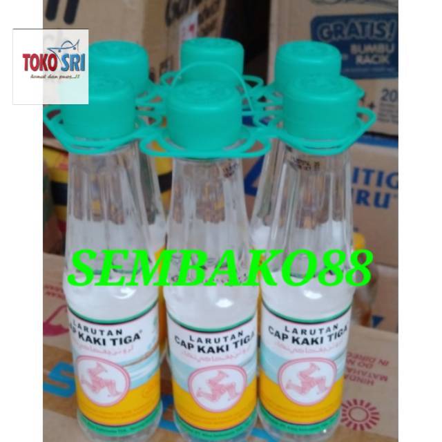 

LARUTAN CAP KAKI TIGA BOTOL 200ML.HARGA SATUAN BELI BANYAK LEBIH MURAH