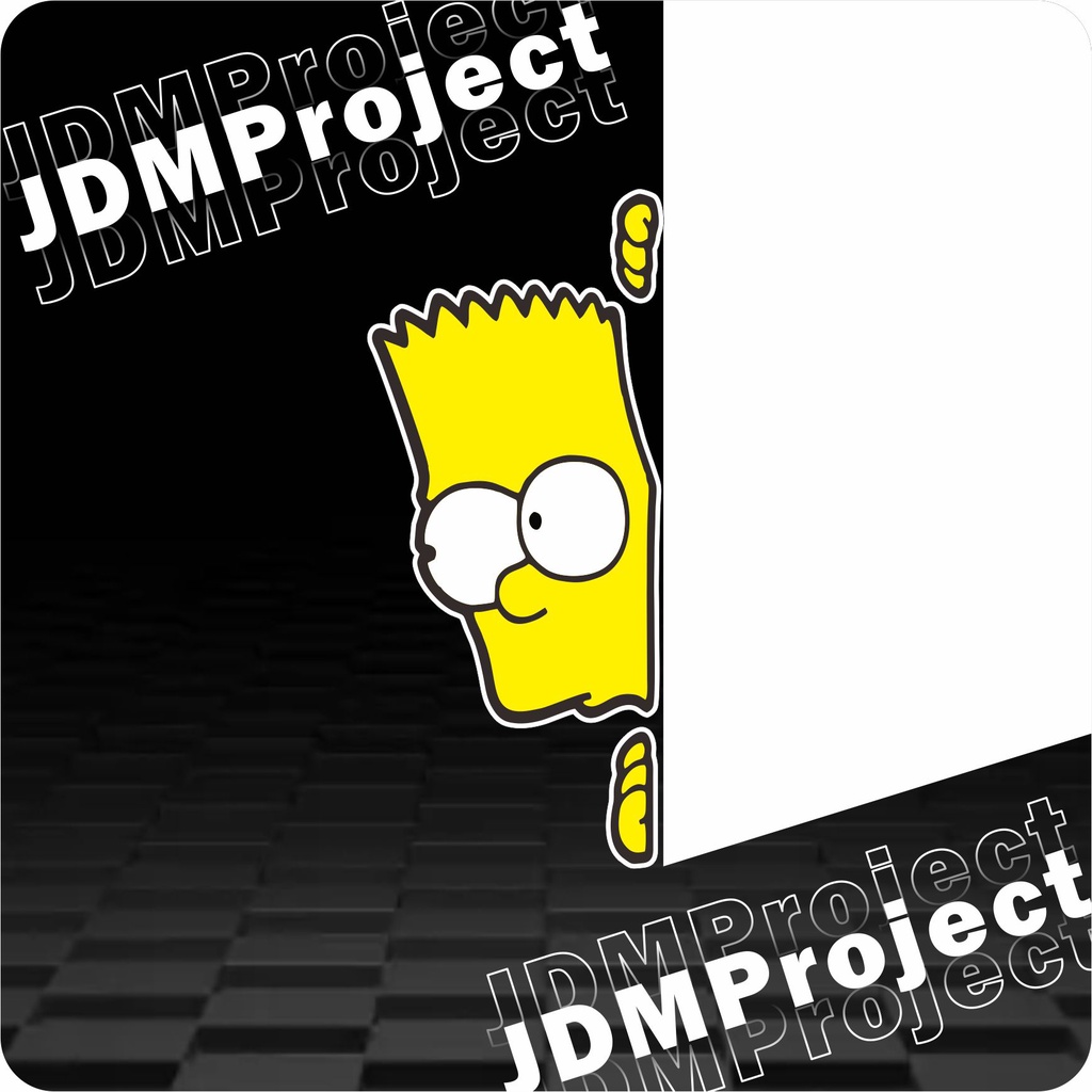 

Stiker Simpson Keren