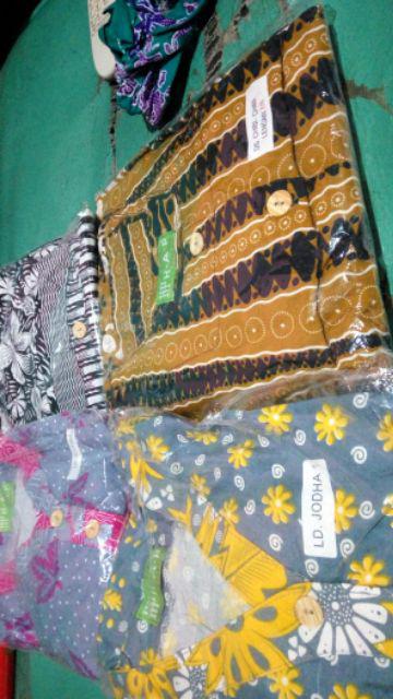 Abaya Gamis Batik Hap Batik  Jumbo Busui