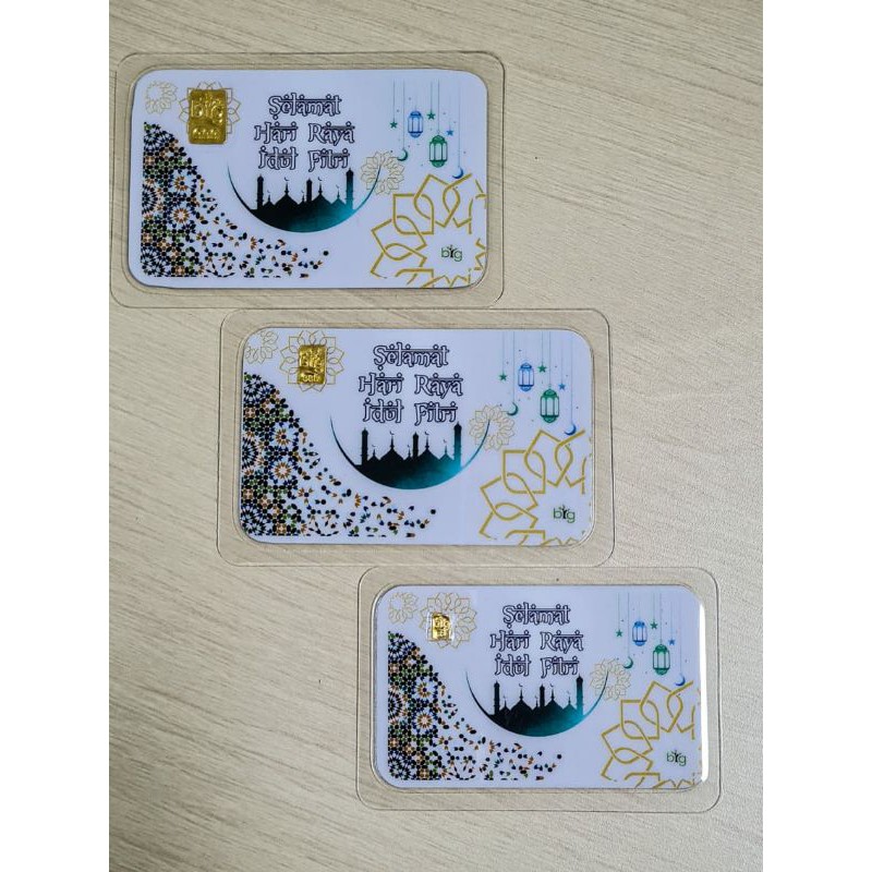 Logam Mulia BIG Gold 24k emas mini ~ edisi Idul Fitri Lebaran