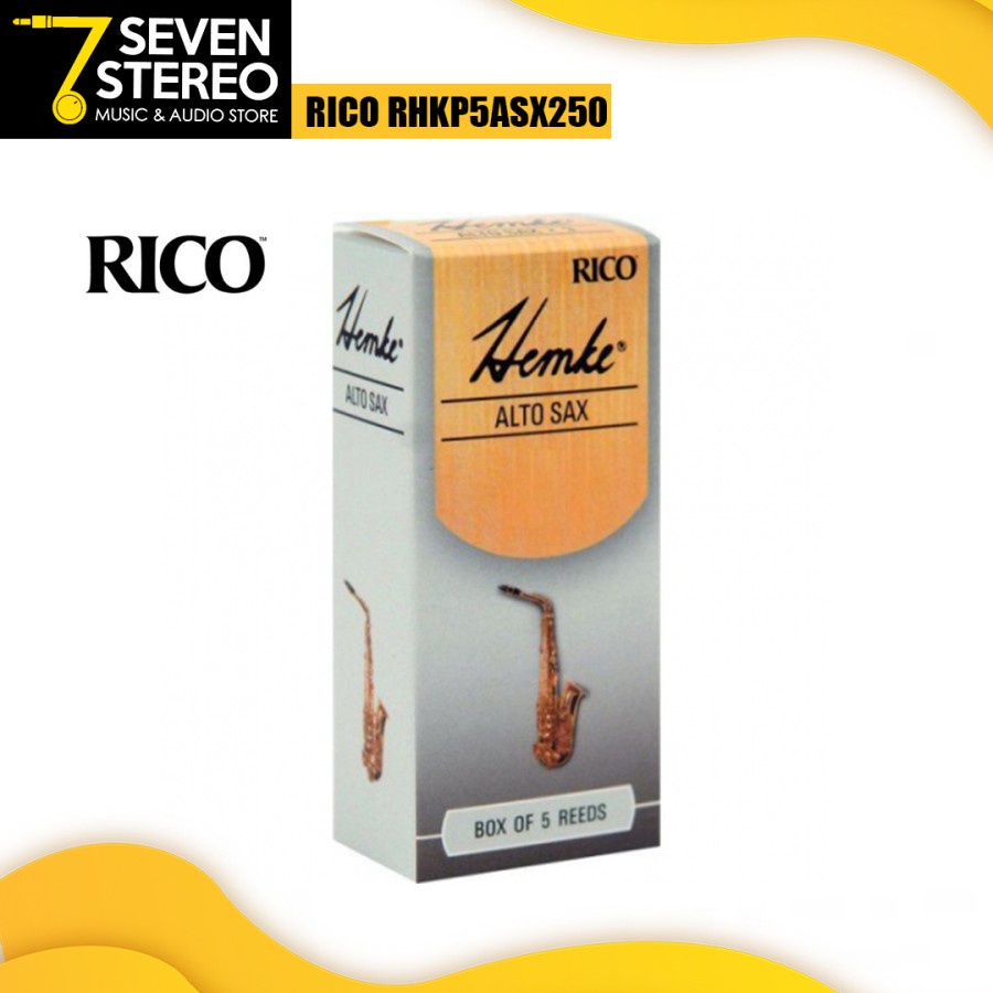 RICO Hemke Alto Saxophone Reeds Rico RHKP5ASX250