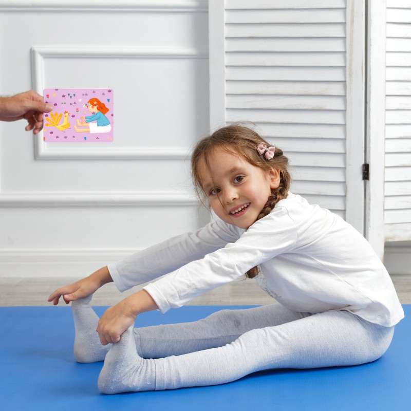 TweedyToys - Mideer Yogi Card Dus / Belajar Yoga Anak