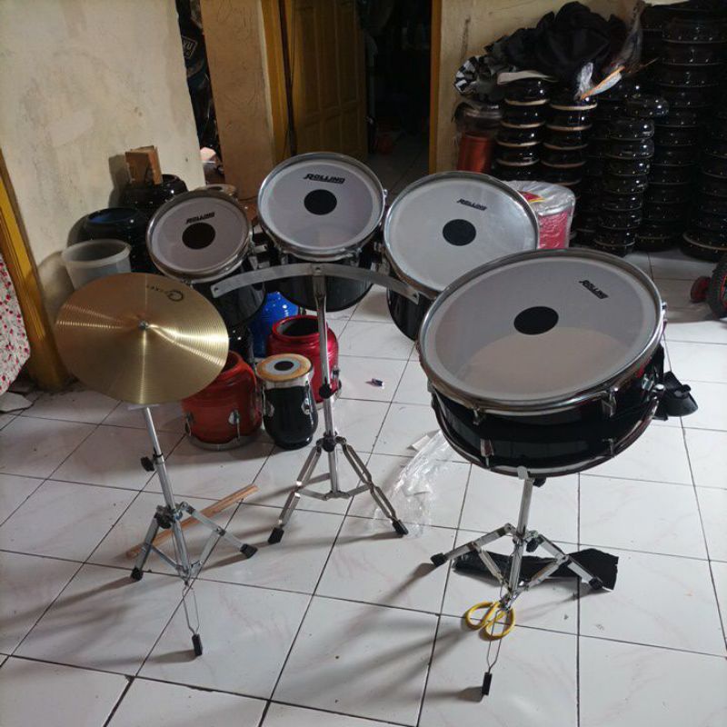 Jual Drum Hadroh Remo Full Set | Shopee Indonesia